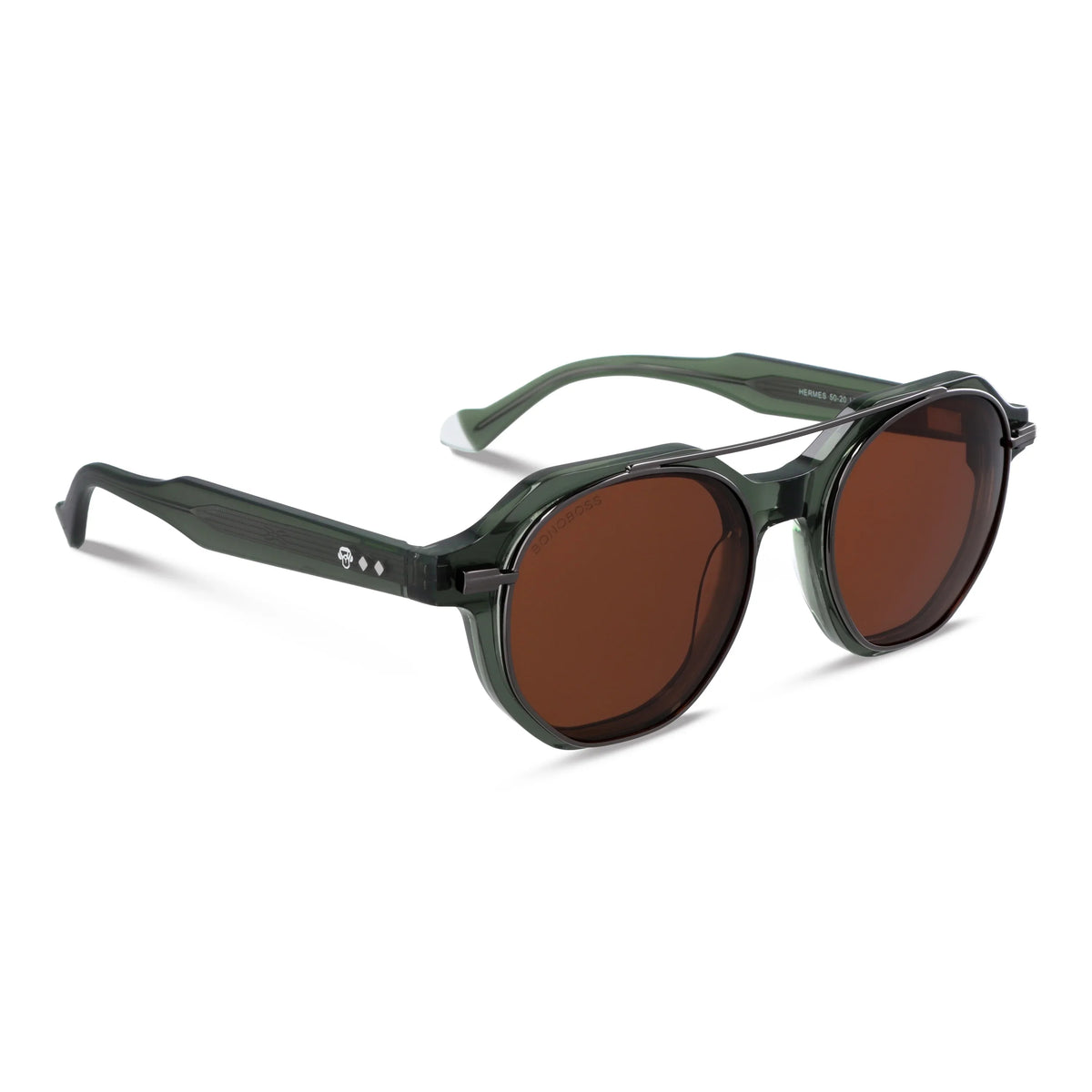 Lentes opticos Hermes Verde marco premium Bonoboss Chile #color_verde