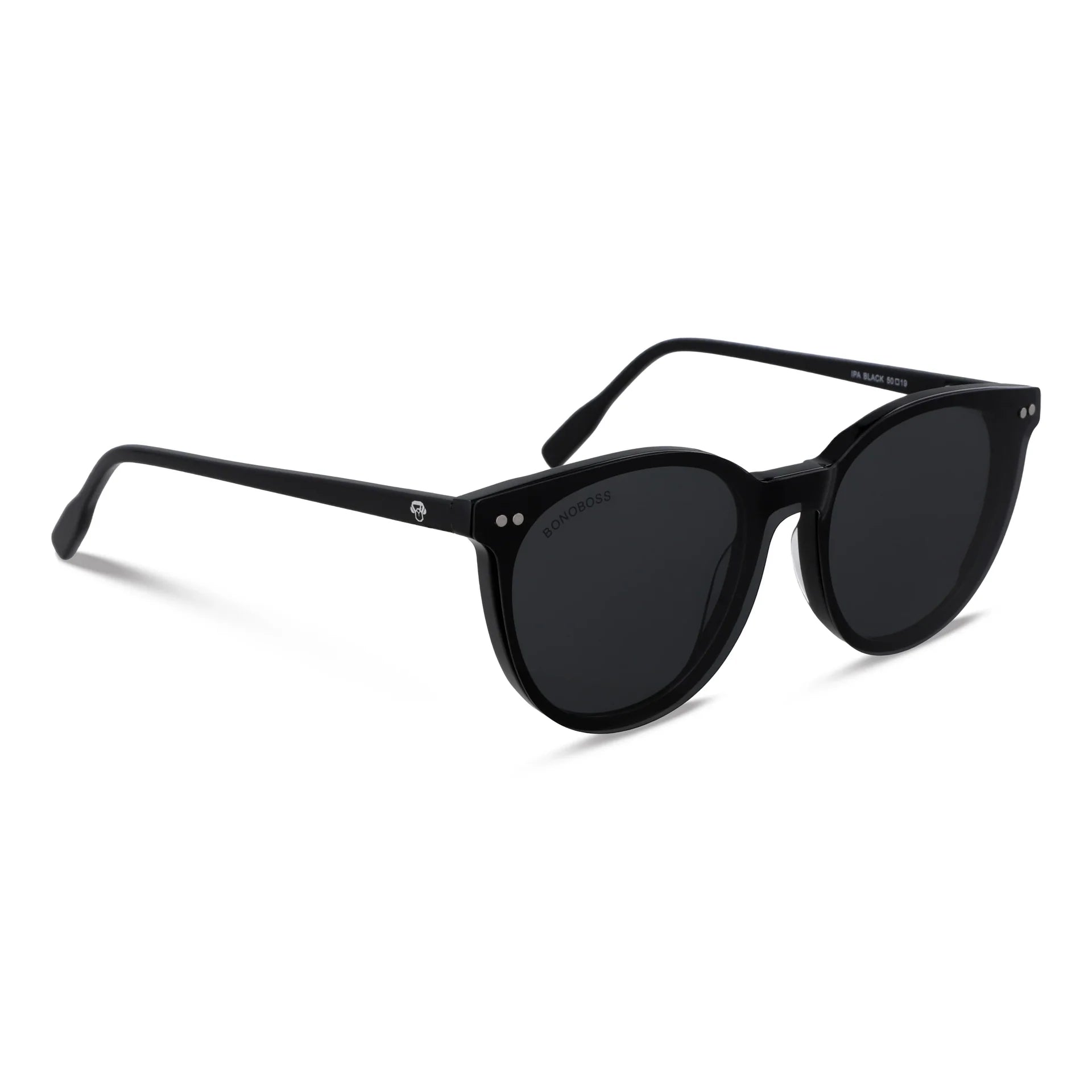 Lentes opticos Ipa Clip Sol Negro marco premium Bonoboss Chile #color_negro