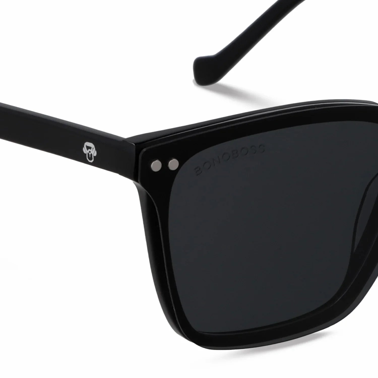 Lentes opticos Kai Kai Clip Negro marco premium Bonoboss Chile #color_negro
