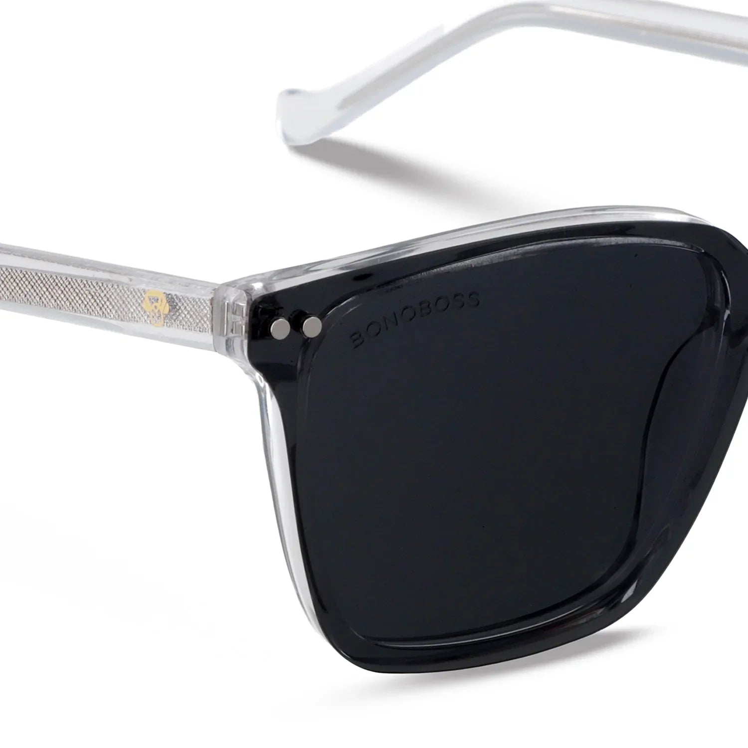 Lentes opticos Kai Kai Clip Transparente marco premium Bonoboss Chile #color_transparente
