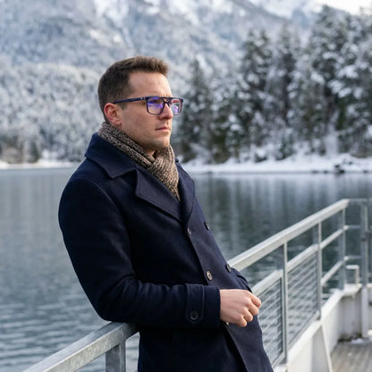 Nehuén marcos de lentes acabado azul filtro luz azul para hombre y mujer #color_azul