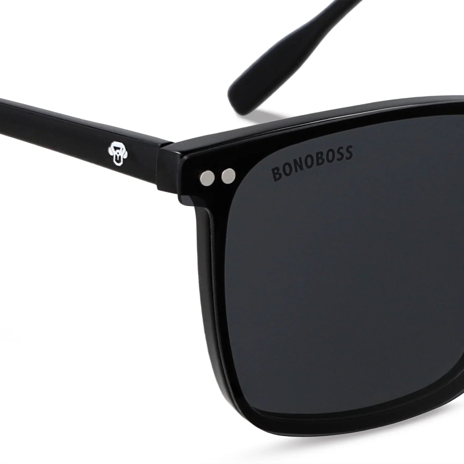 Lentes opticos Rapanui Clip Sol Negro marco premium Bonoboss Chile #color_negro