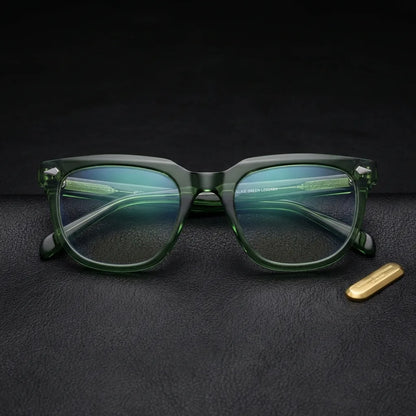 Selkie anteojos ópticos mujer verde diseño frontal #color_verde