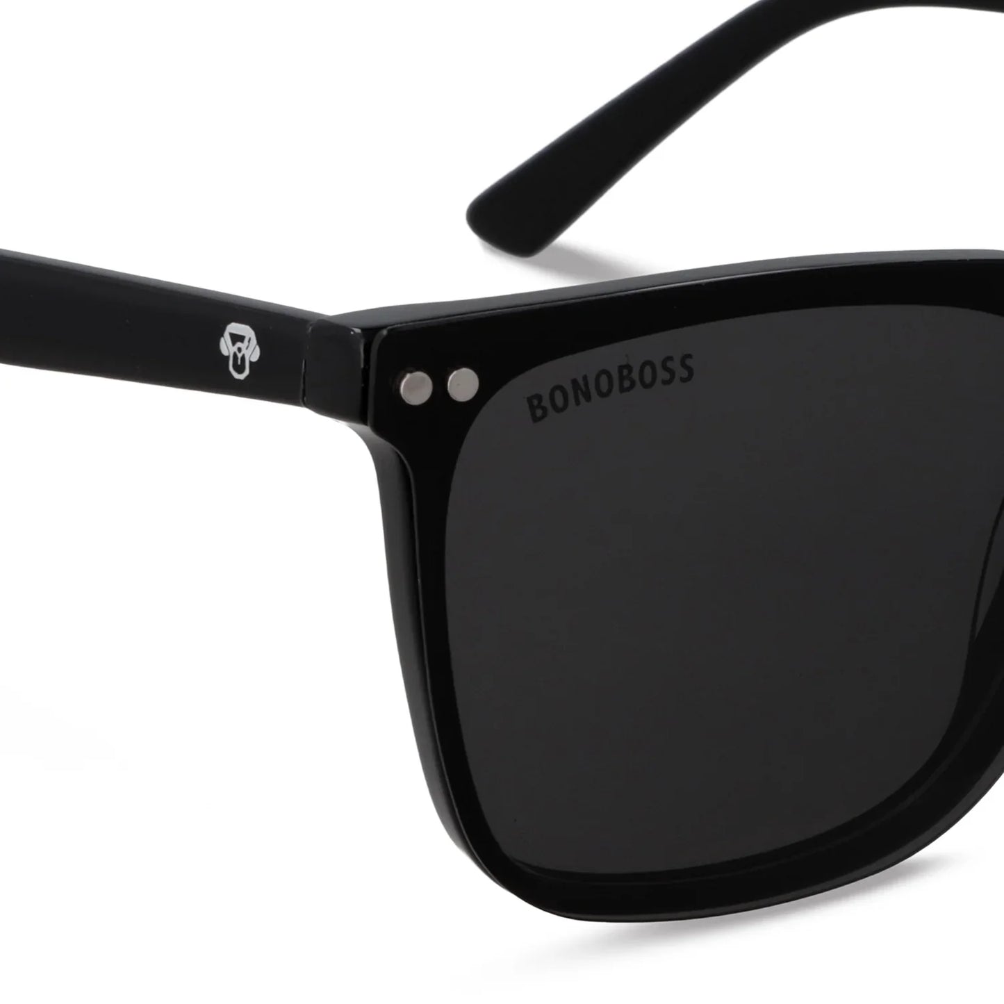 Lentes opticos Selknam Clip Sol Negro marco premium Bonoboss Chile #color_negro