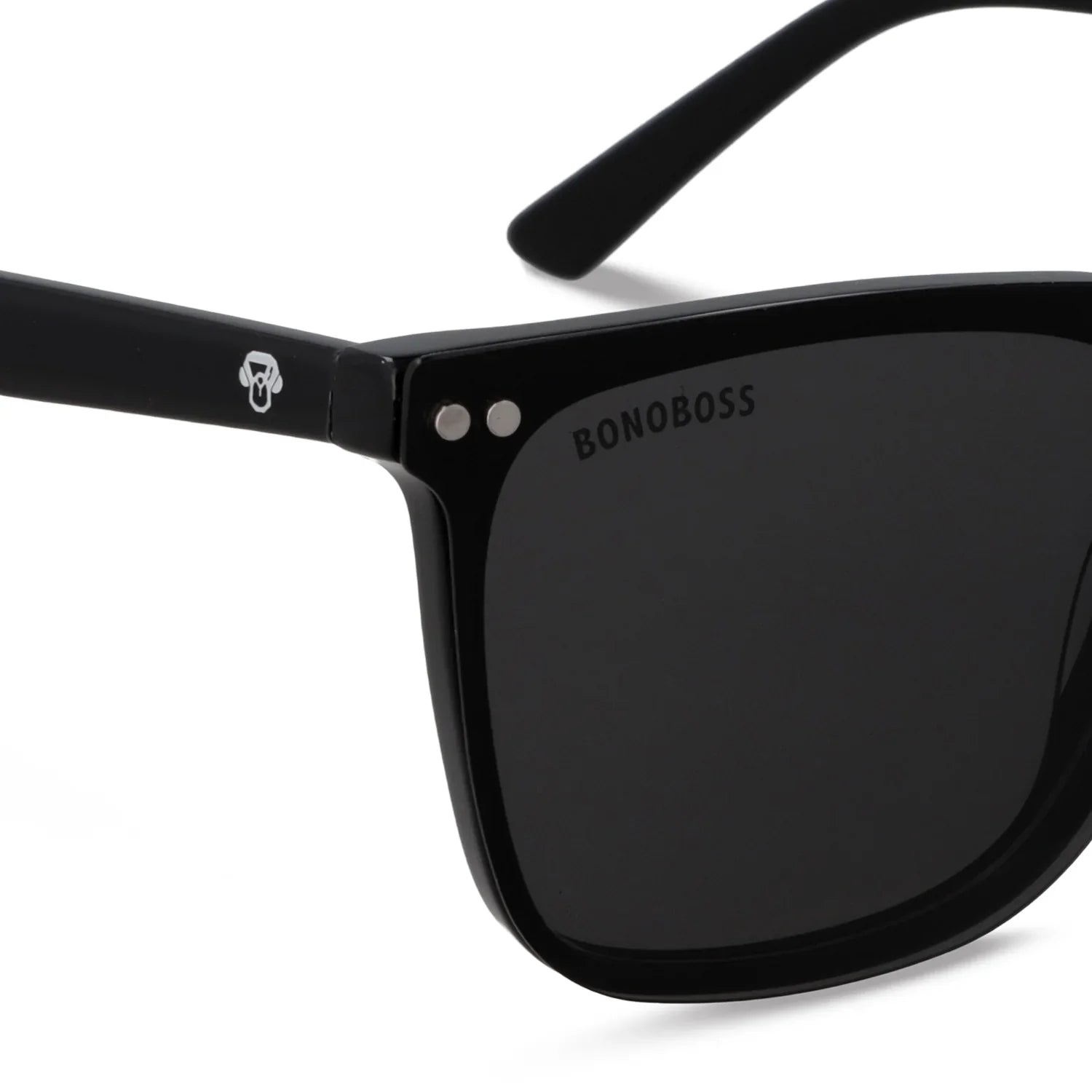 Lentes opticos Selknam Clip Sol Negro marco premium Bonoboss Chile #color_negro