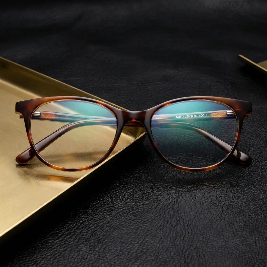 Frontal Sofia lentes ópticos hombre estampado tortuga carey bisagra reforzada #color_carey