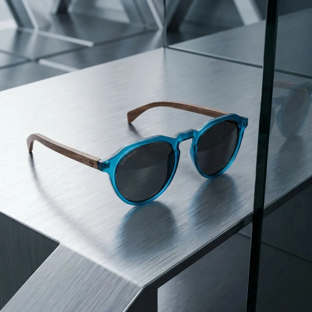 Lentes sol Galápagos polarizados UV400 Ocean composición superficie premium Bonoboss #editorial_grid1 #color_ocean