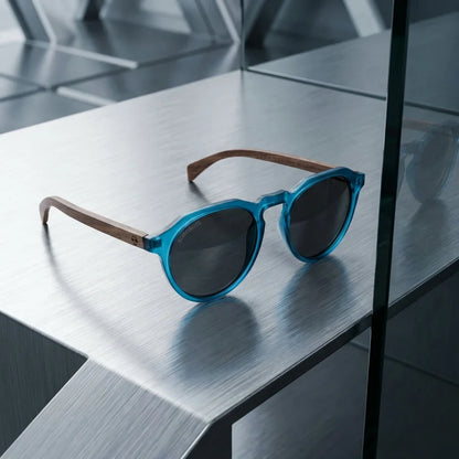 Lentes sol Galápagos polarizados UV400 Ocean composición superficie premium Bonoboss #editorial_grid1 #color_ocean