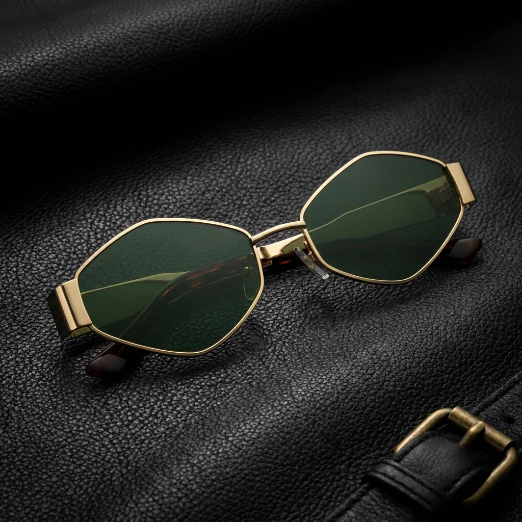 G15 verde militar Valkyrie lentes de sol mujer vista de frente #color_g15