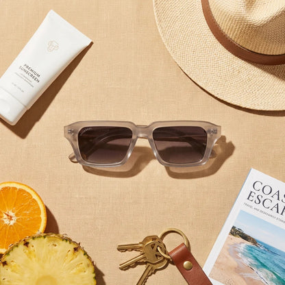 Lentes sol Verona polarizados RPET reciclado del oceano gray composicion summer essentials accesorios verano Bonoboss #editorial_detail1 #color_gray