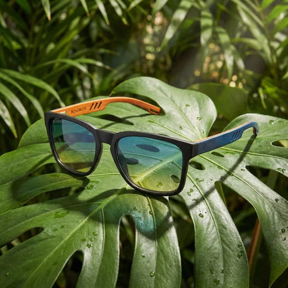 Waimea lentes de sol UV400 acabado cristal degradé azul estilo retro para hombre y mujer #color_degrade-azul