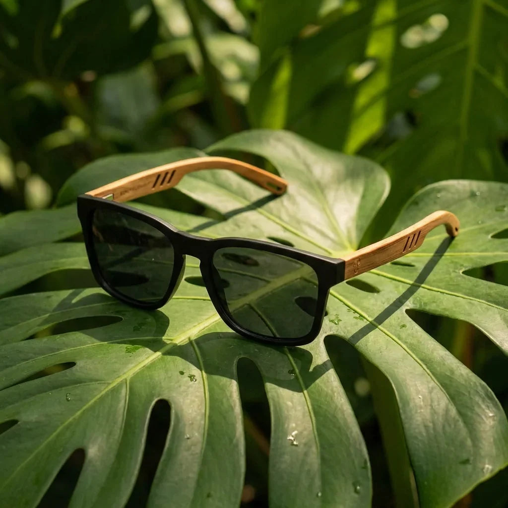 Waimea lentes polarizados hombre negro diseño frontal #color_negro