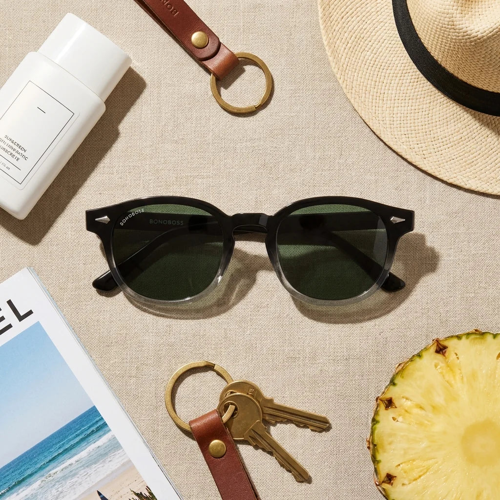 Lentes sol Waimea RPET polarizados lente G15 verde composición summer essentials accesorios verano premium Bonoboss #editorial_detail2 #color_g15