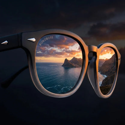 Waimea RPET lentes polarizados diseño sustentable ángulo 3/4 verde militar G15 #color_g15