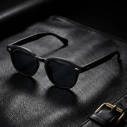 Modelo Waimea RPET lentes polarizados hombre negro azabache frontal #color_negro