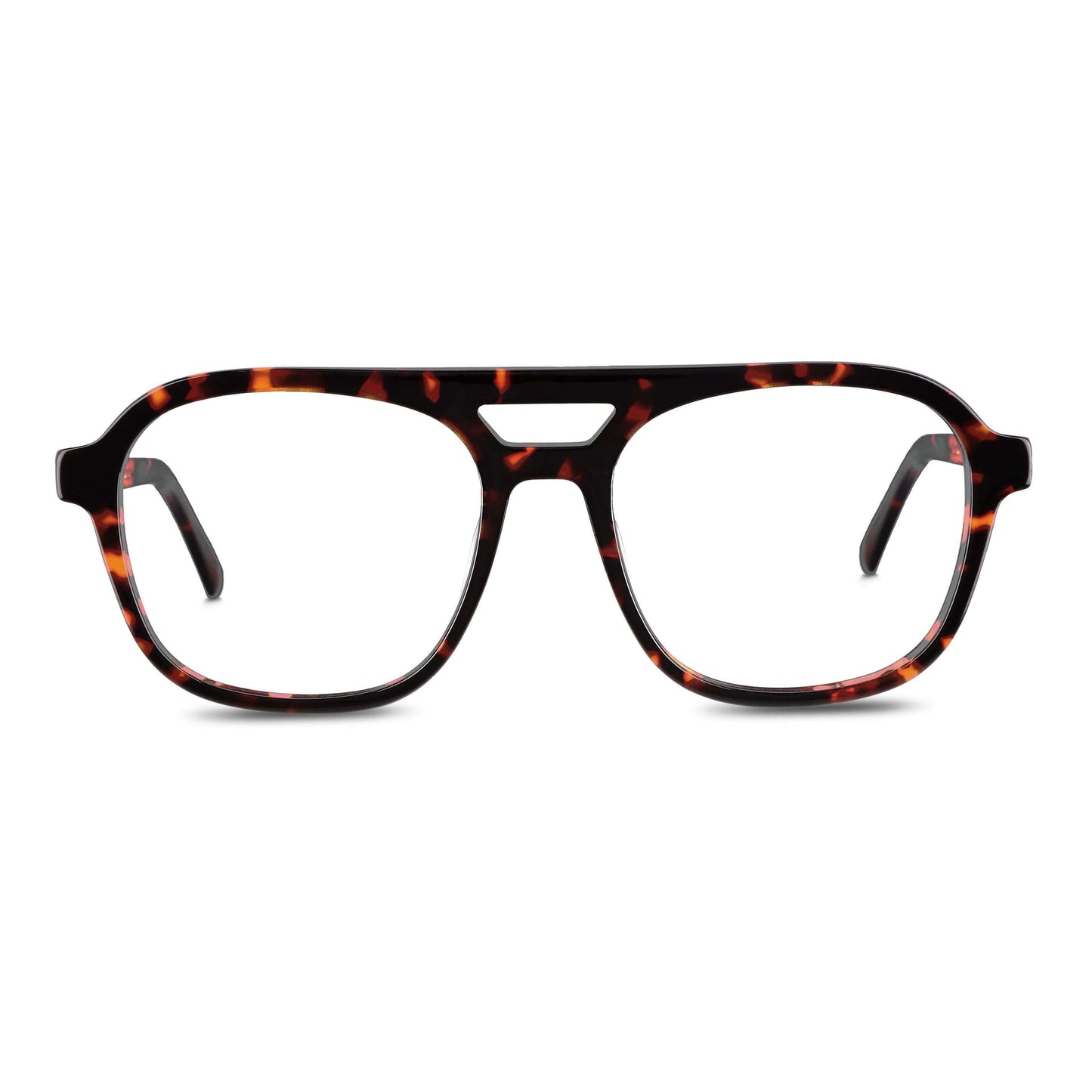 Orson lentes con receta carey tortoise vista frontal para mujer #color_carey