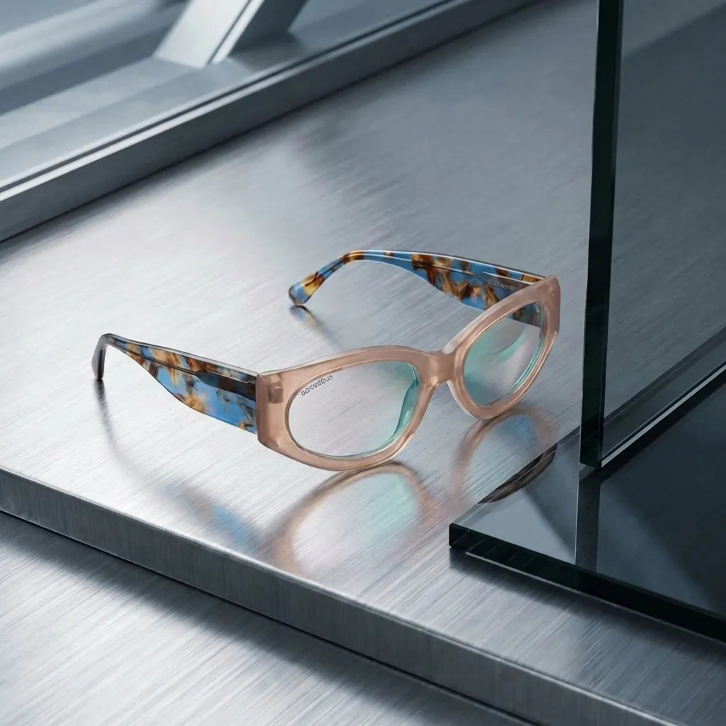 Lentes opticos Milán champagne antirreflex receta optica Bonoboss #color_champagne