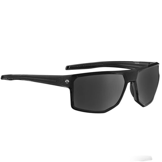 anteojos de sol deportivos polarizados  para hombre y mujer de color negro curvos  #color_negro