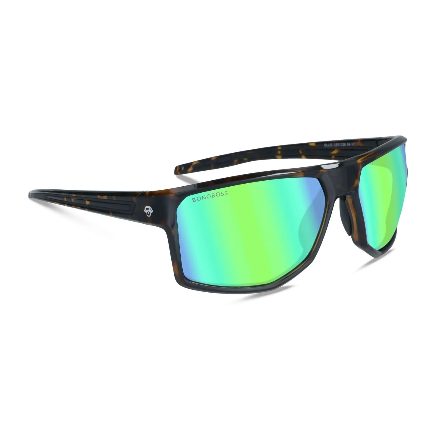 Lentes sol Ollie bio-acetato Espejado Verde foto producto 2 Bonoboss #color_espejado-verde