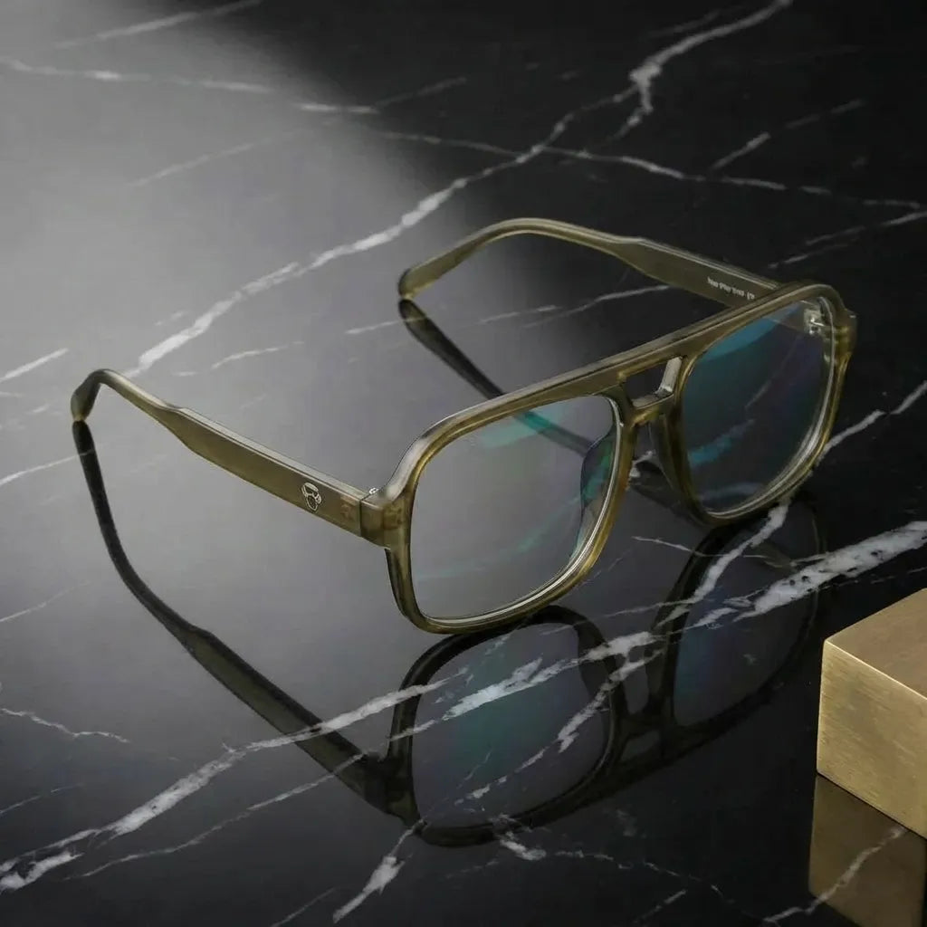 Lentes opticos Orson RPET olive antirreflex receta optica Bonoboss #color_olive