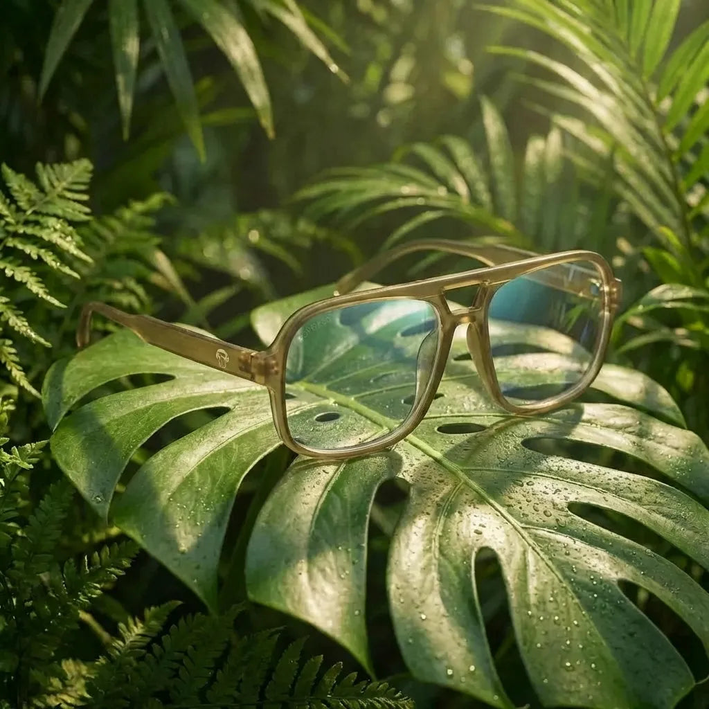 Lentes opticos Orson RPET olive antirreflex receta optica Bonoboss #color_olive