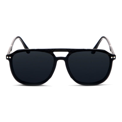 Packshot frontal Orson Clip Sol lentes clip on hombre color negro #color_negro
