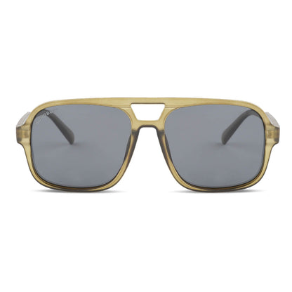 Packshot frontal Orson RPET lentes polarizados hombre tono olive #color_olive