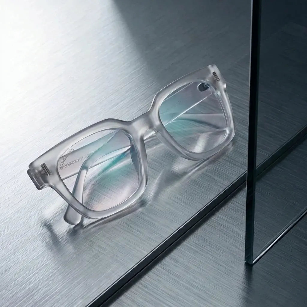 Lentes opticos Osorno RPET transparente antirreflex receta optica Bonoboss #color_transparente #foto_frontal