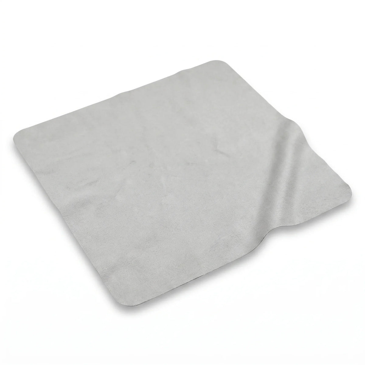 Paño de Microfibra Luxury Bonoboss 30x30 cm — vista tres cuartos sobre fondo blanco, para lentes y joyas