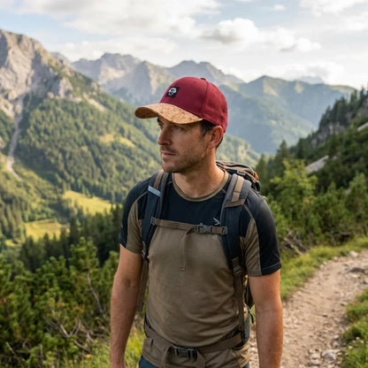 Gorro de corcho ecológico hiking montaña naturaleza Bonoboss