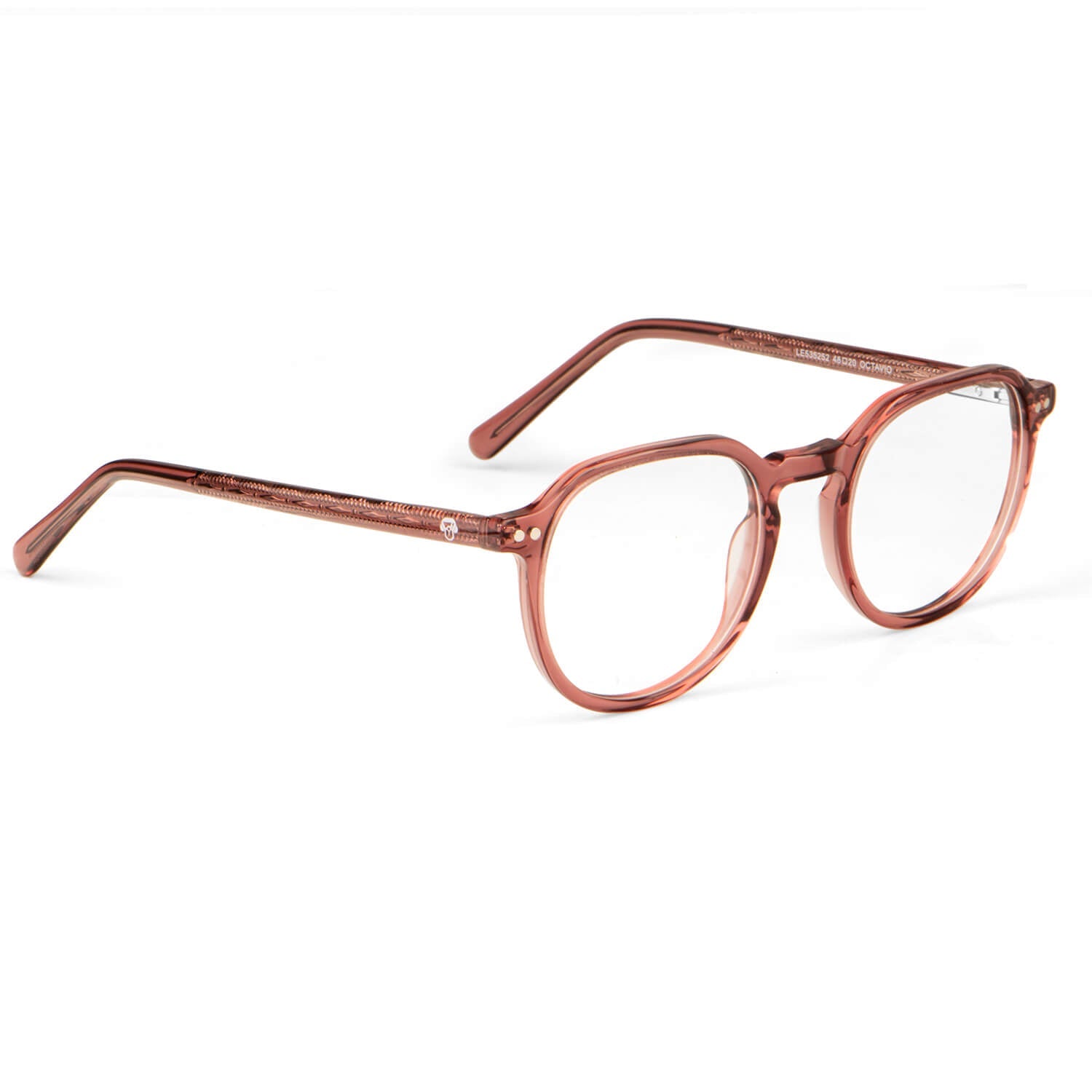 Retrato hombre con Canarias sobrelentes bio-acetato