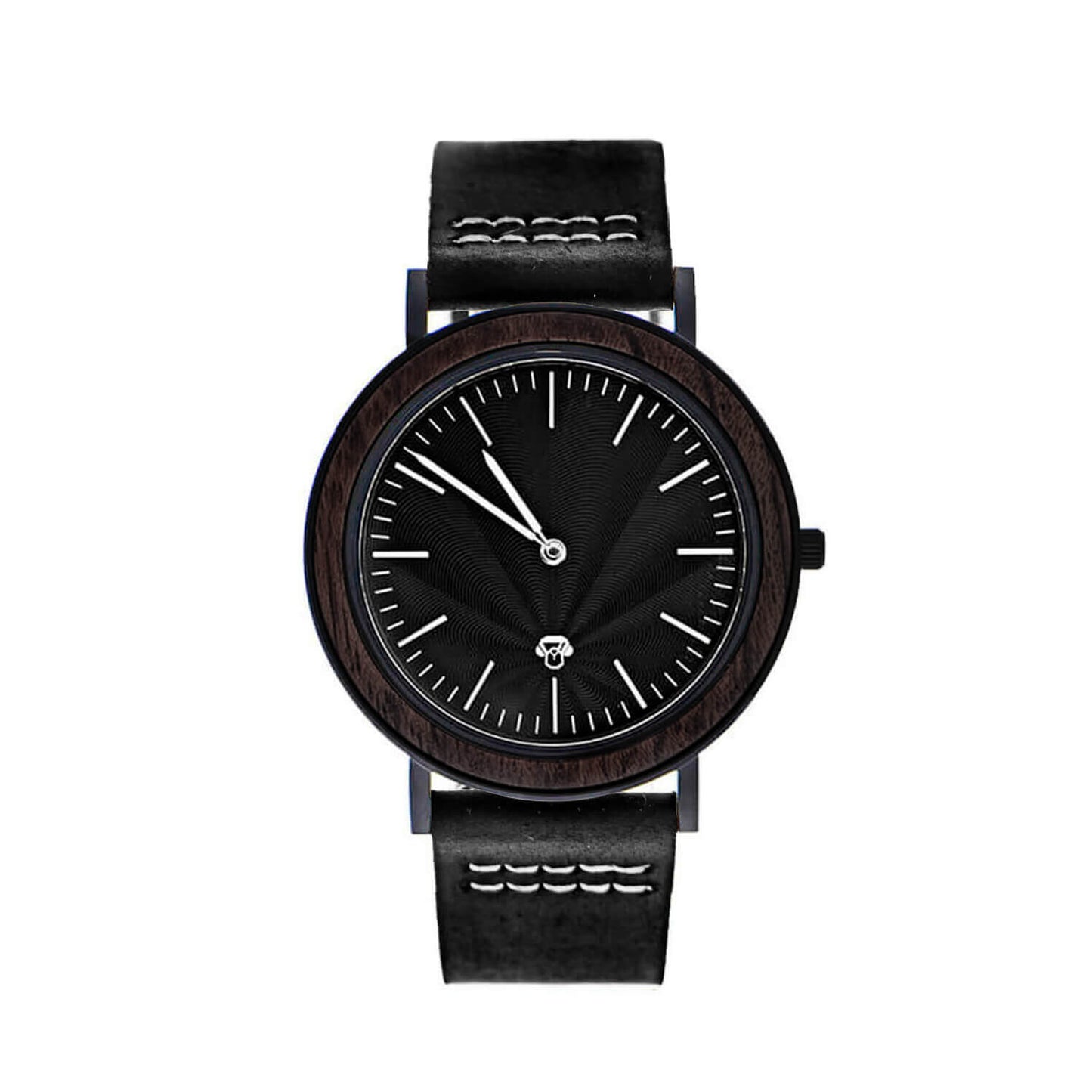 Toki Ébano BlackWave reloj vista frontal diseño universal