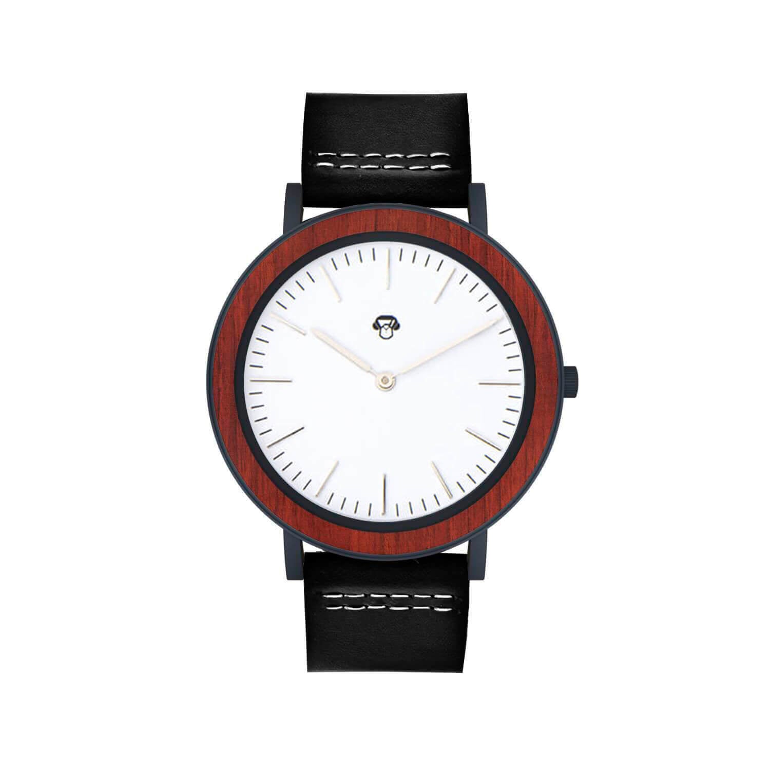 Toki Sándalo Rojo Sport reloj vista frontal diseño universal