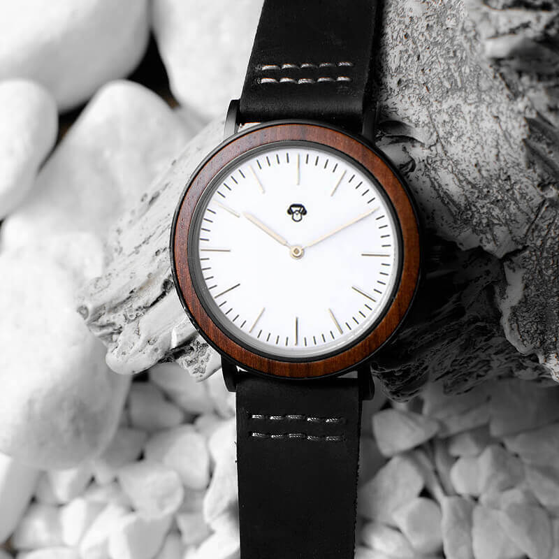 Toki Sándalo Rojo Sport relojes mujer de frente con resistente al agua