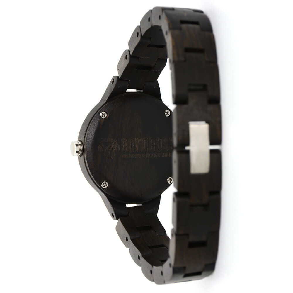 Modelo Zapallar Sándalo Nácar Natural reloj frontal diseño femenino