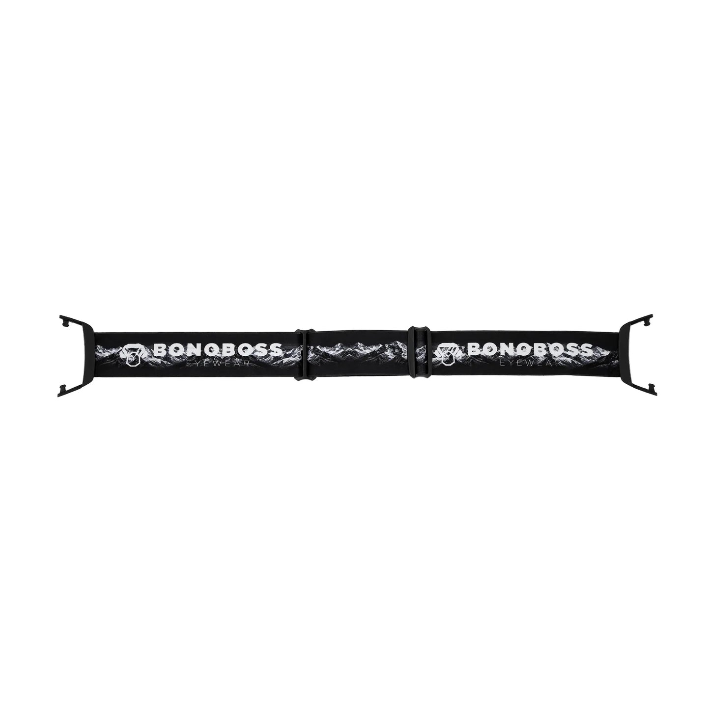 Bonoboss Strap repuesto para Antiparra de Nieve Powder Negro - magnética vista lateral #color_negro