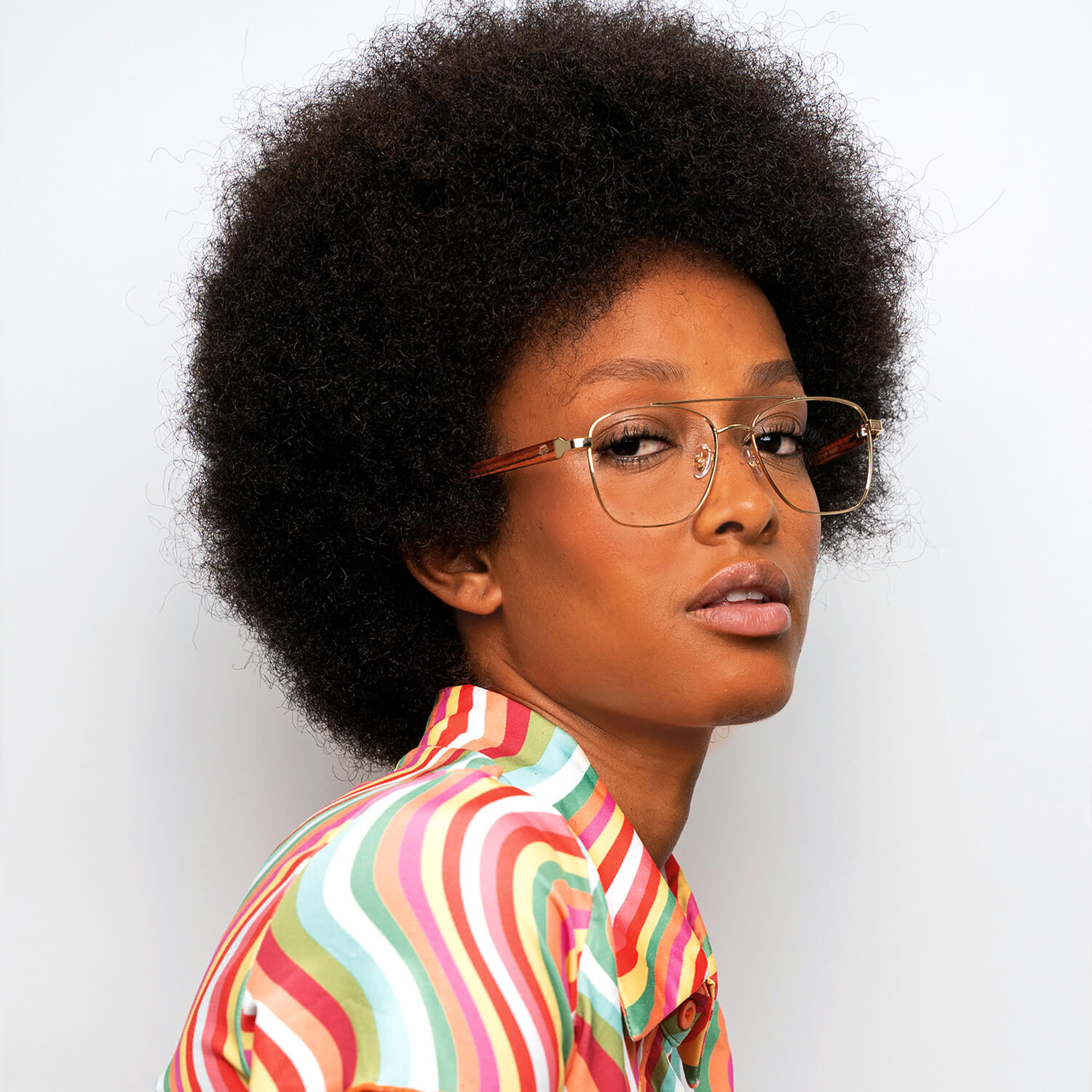 lentes metalicos rectangulares acero inoxidable madera opticos receta bifocales multifocales hombre mujer retro vision sustentable mayorista distribuidor aviador.jpg #color_dorado