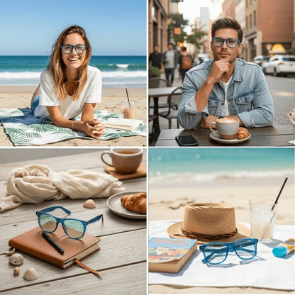 Lentes opticos Valencia azul antirreflex receta optica Bonoboss #color_azul