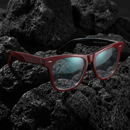 Lentes opticos Valencia rojo antirreflex receta optica Bonoboss #color_rojo