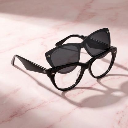 Vesta lentes ópticos negro marmol rosa Bonoboss #color_negro
