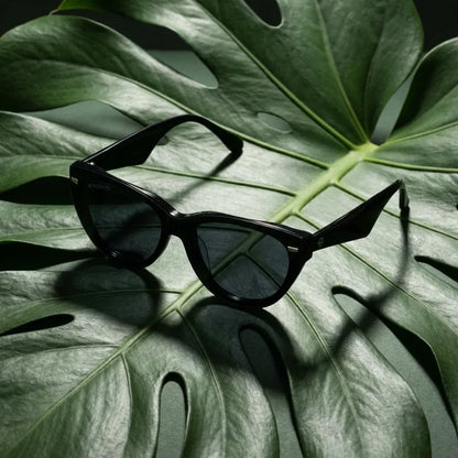 Vesta lentes ópticos negro botanico hoja Bonoboss #color_negro