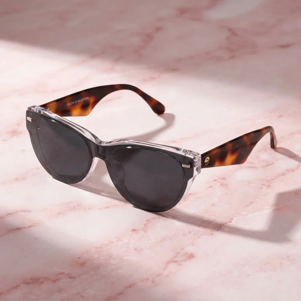Vesta lentes ópticos transparente marmol rosa Bonoboss #color_transparente