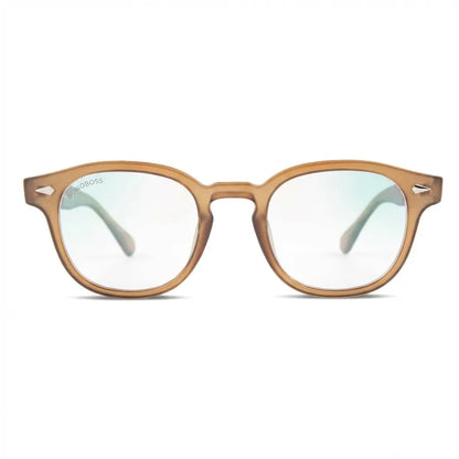 Lentes opticos Waimea RPET brown antirreflex receta optica Bonoboss #color_brown #foto_frontal