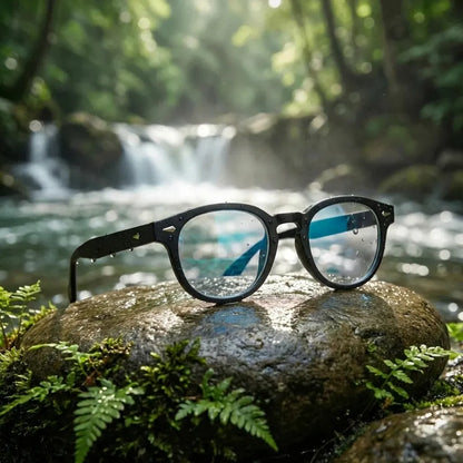 Lentes opticos Waimea Rpet espejado-azul antirreflex receta optica Bonoboss #color_espejado-azul