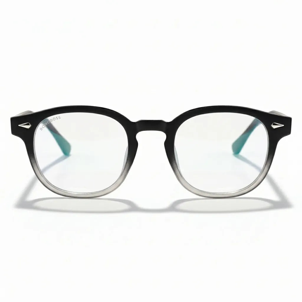 Lentes opticos Waimea RPET g15 antirreflex receta optica Bonoboss #color_gradiente-black #foto_frontal