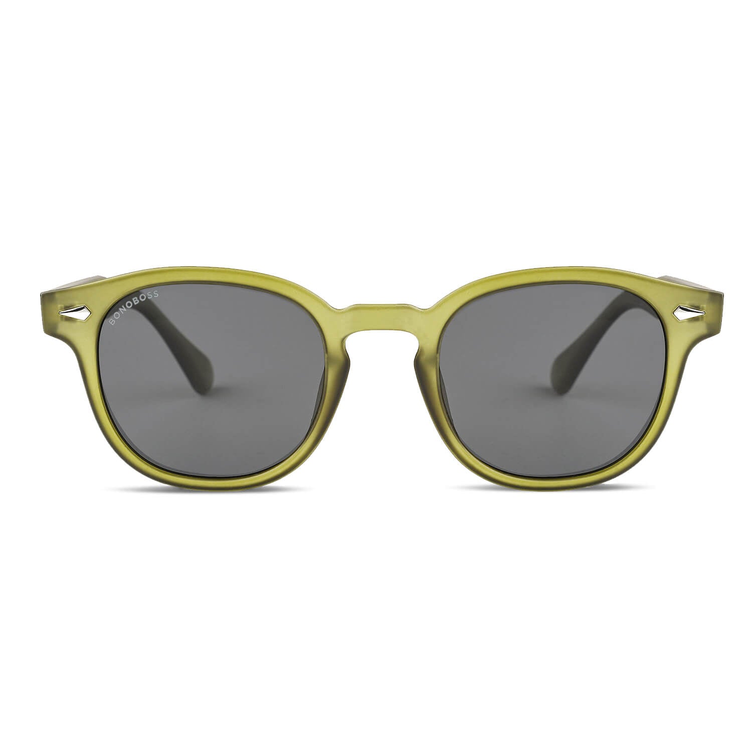 Waimea RPET lentes de sol olive vista frontal diseño universal #color_olive