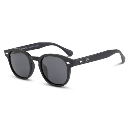 Frontal Waimea RPET lentes de sol hombre tono negro plástico reciclado #color_negro